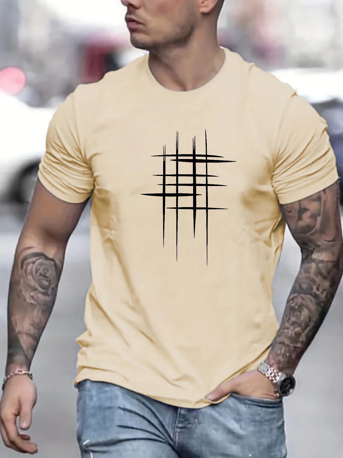 Savrani™ | Elegancka koszulka z krótkim rękawem z grafiką