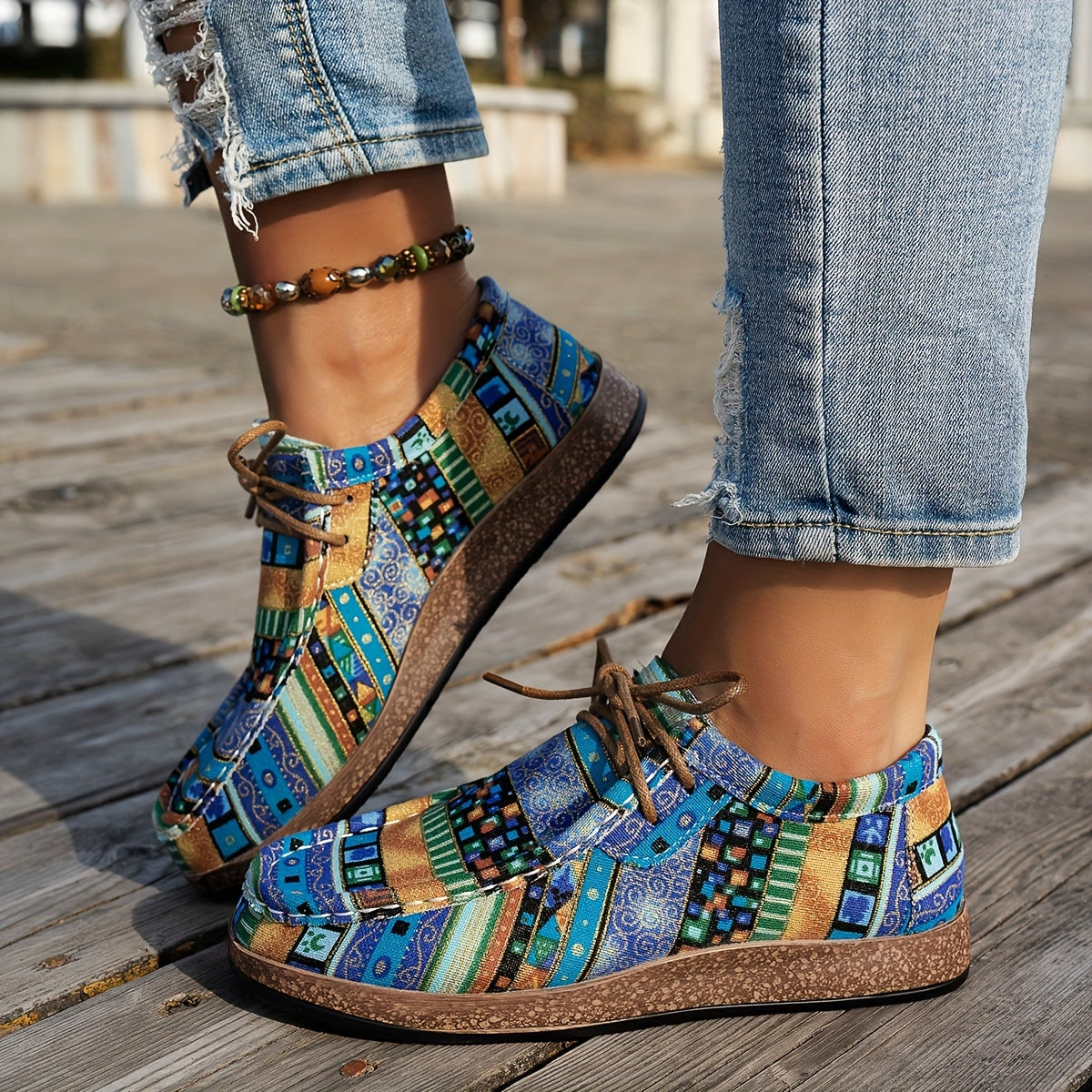 Isla | Kolorowe Retro Buty