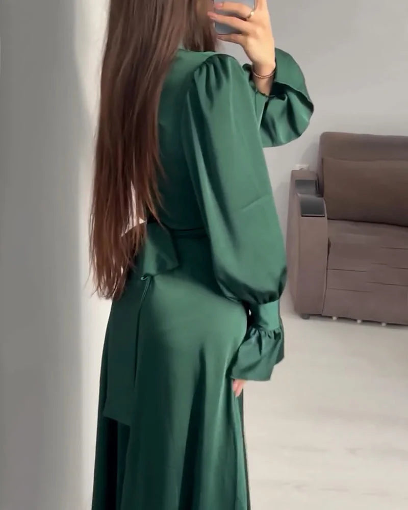 ItalianFrost - Sukienka Chiffon Maxi