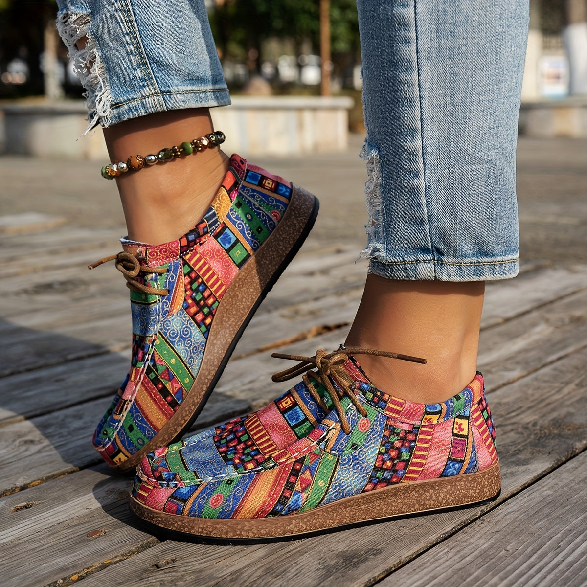 Isla | Kolorowe Retro Buty