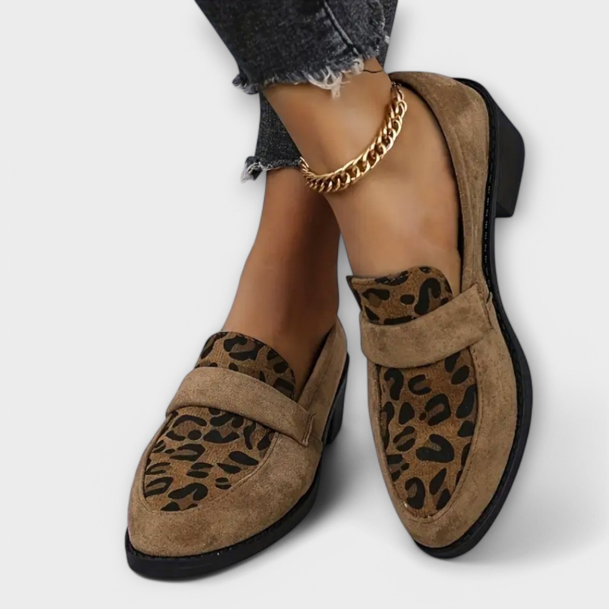 Karla - Eleganckie buty damskie w leoparda