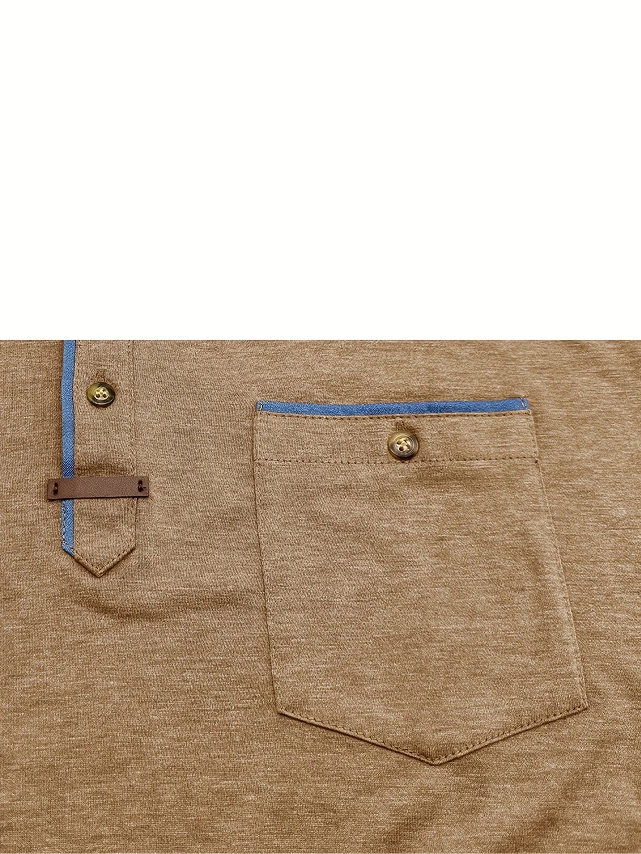 Savrani™ | Elegancka koszulka z okrągłym dekoltem i kieszenią