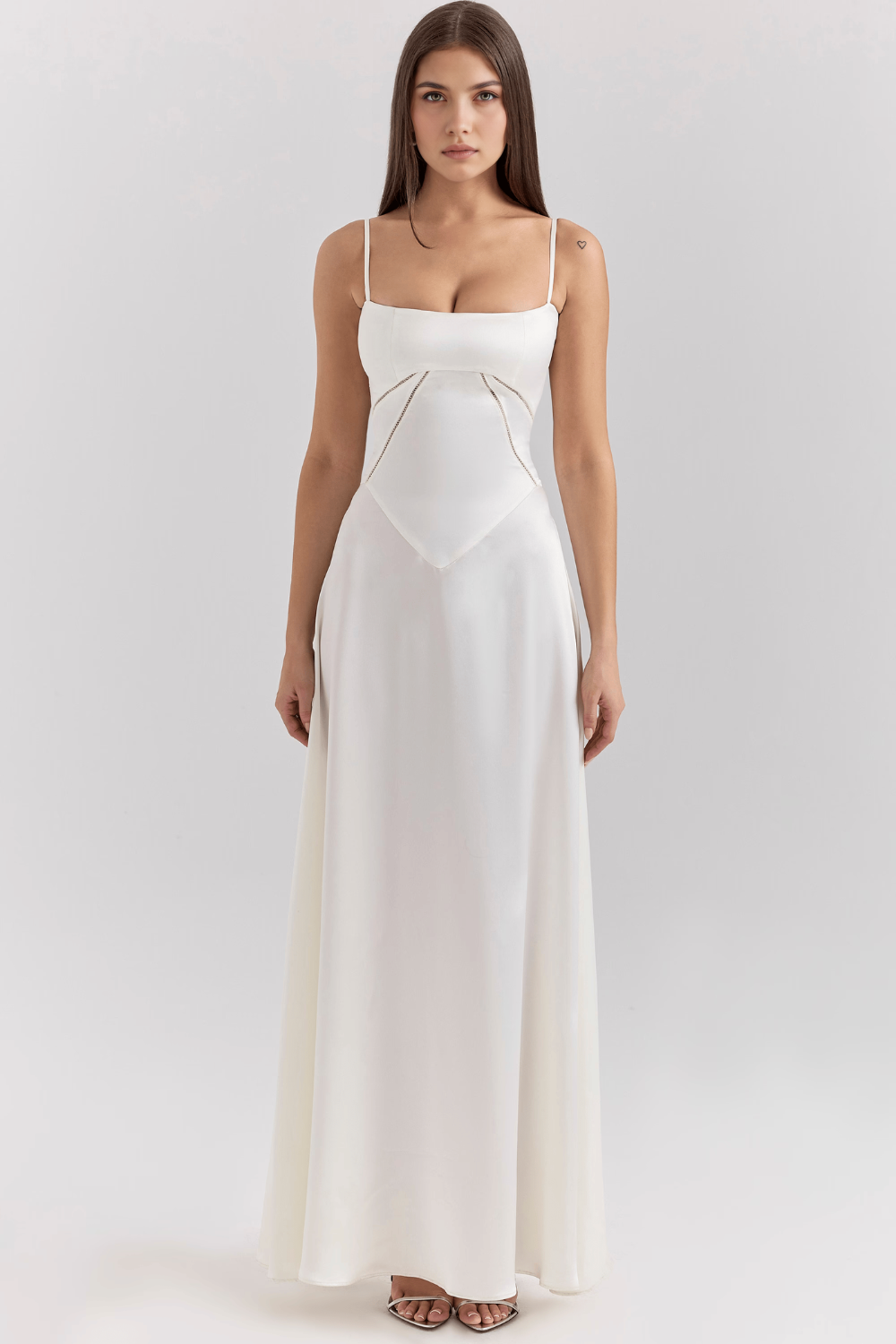 Cielo | Elegancka Długa Sukienka