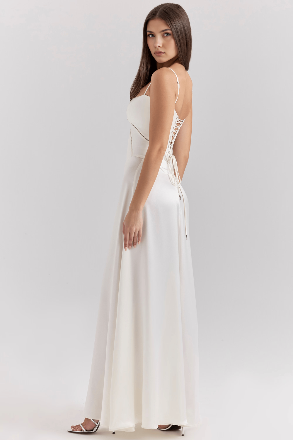 Cielo | Elegancka Długa Sukienka