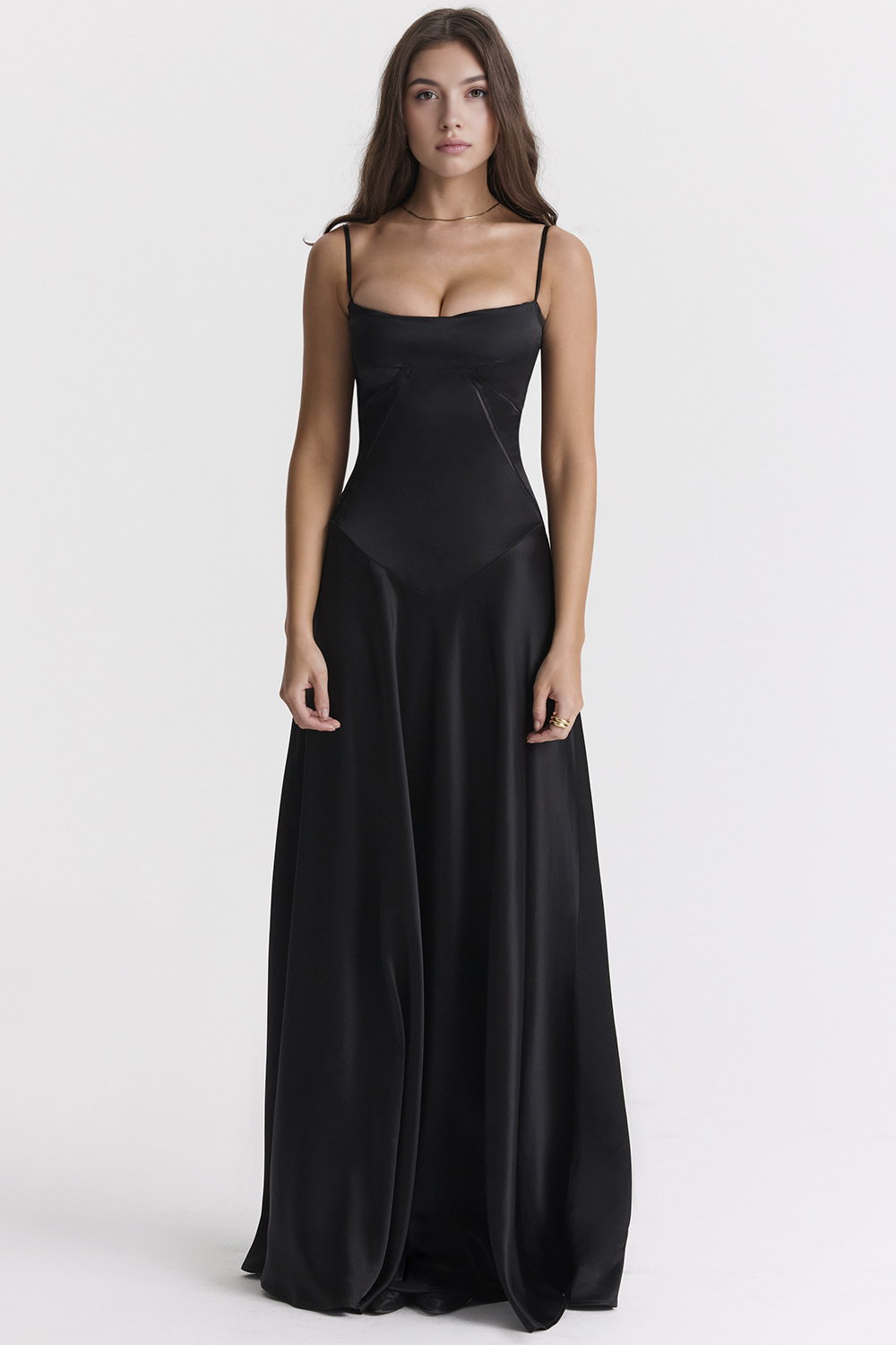 Cielo | Elegancka Długa Sukienka