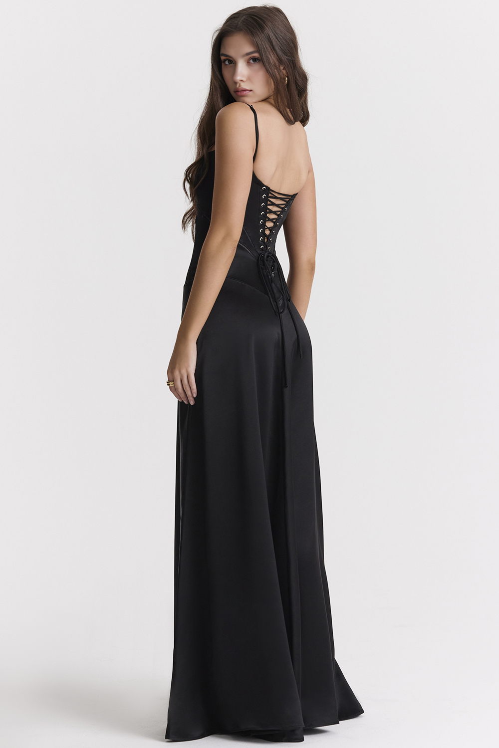Cielo | Elegancka Długa Sukienka