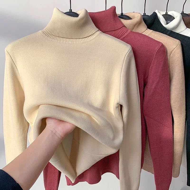 Kyra | Ciepły, Casualowy Sweter z Golfem