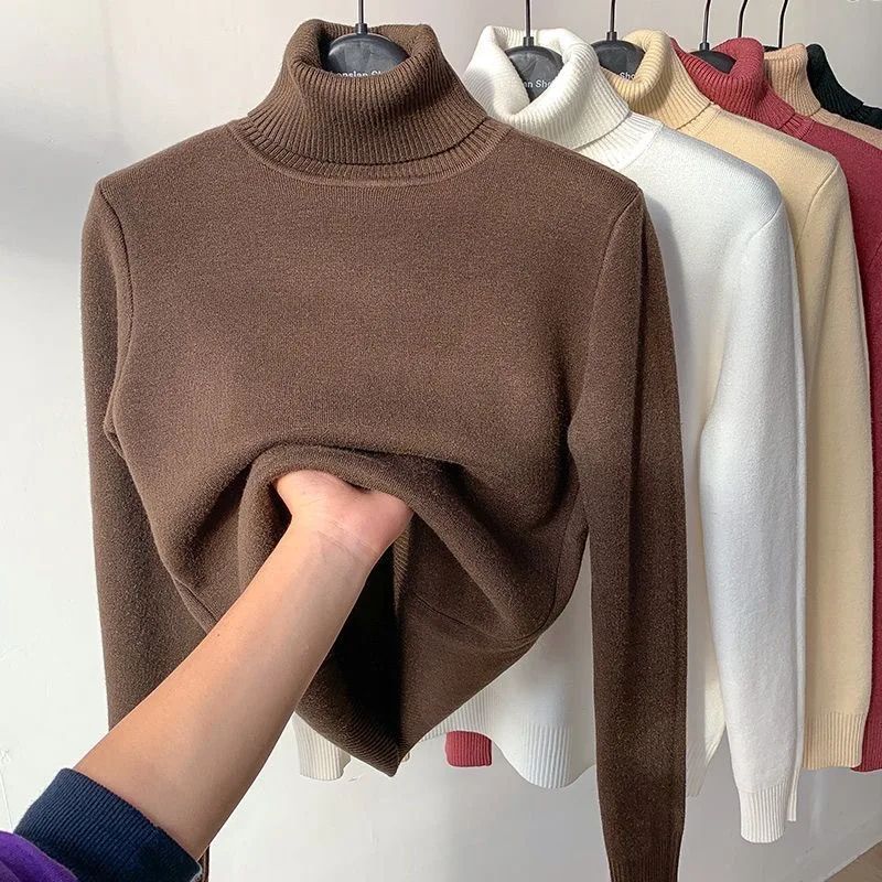 Kyra | Ciepły, Casualowy Sweter z Golfem
