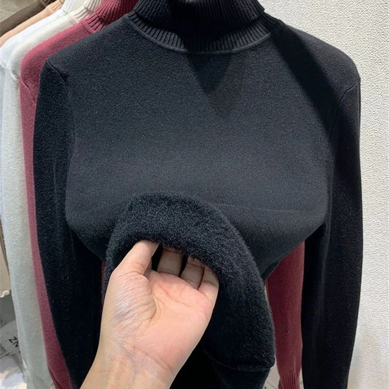 Kyra | Ciepły, Casualowy Sweter z Golfem
